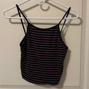 Brandy Melville Striped Cropped Camisole